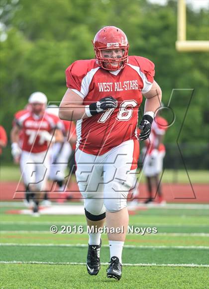 Thumbnail 2 in Southwestern Ohio Football Coaches Association (Ron Woyan East vs. West All-Star Game) photogallery.