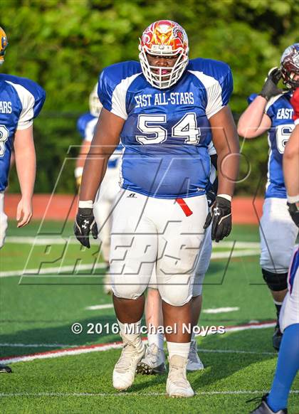 Thumbnail 1 in Southwestern Ohio Football Coaches Association (Ron Woyan East vs. West All-Star Game) photogallery.