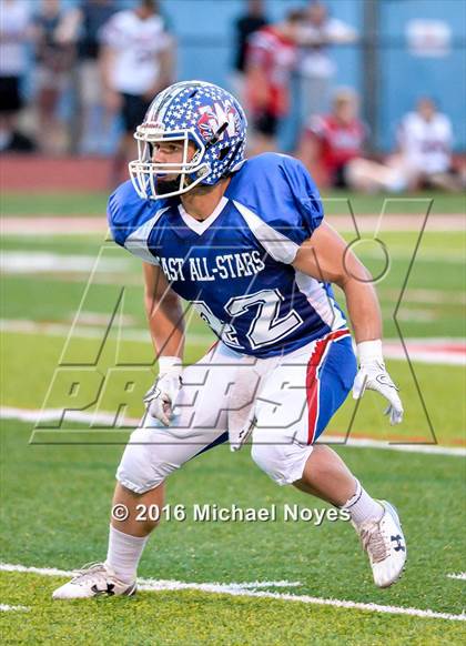 Thumbnail 3 in Southwestern Ohio Football Coaches Association (Ron Woyan East vs. West All-Star Game) photogallery.