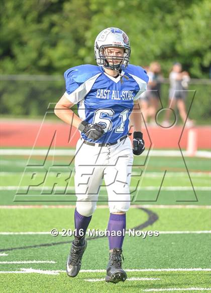 Thumbnail 1 in Southwestern Ohio Football Coaches Association (Ron Woyan East vs. West All-Star Game) photogallery.