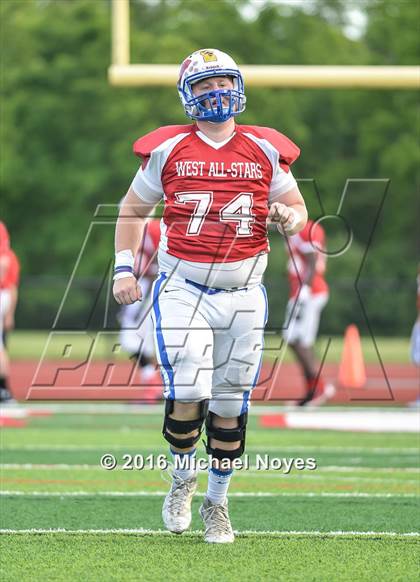 Thumbnail 3 in Southwestern Ohio Football Coaches Association (Ron Woyan East vs. West All-Star Game) photogallery.