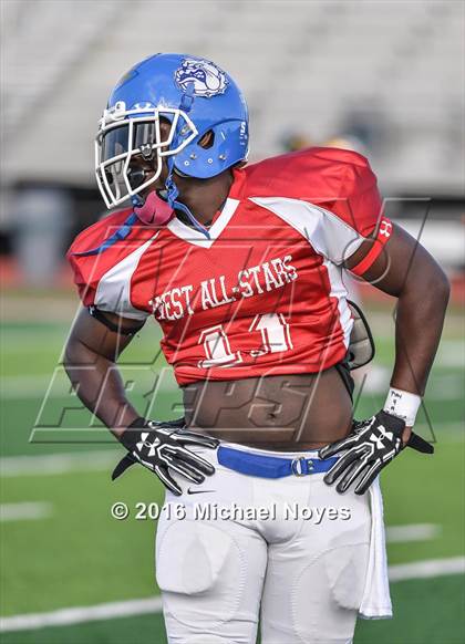Thumbnail 3 in Southwestern Ohio Football Coaches Association (Ron Woyan East vs. West All-Star Game) photogallery.