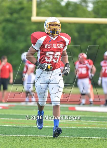 Thumbnail 3 in Southwestern Ohio Football Coaches Association (Ron Woyan East vs. West All-Star Game) photogallery.