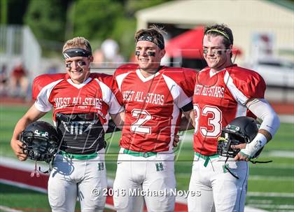 Thumbnail 2 in Southwestern Ohio Football Coaches Association (Ron Woyan East vs. West All-Star Game) photogallery.