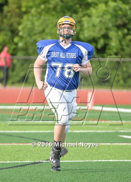 Thumbnail 1 in Southwestern Ohio Football Coaches Association (Ron Woyan East vs. West All-Star Game) photogallery.