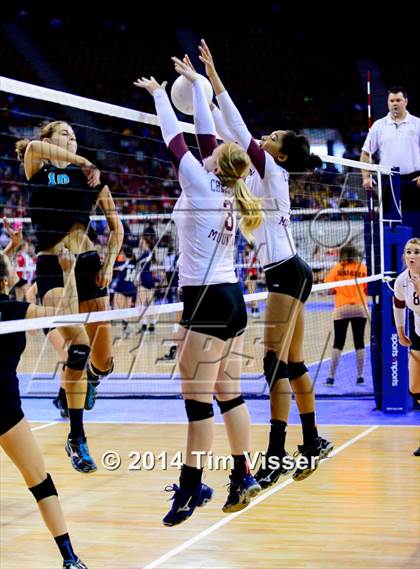 Thumbnail 2 in Cheyenne Mountain vs. Pueblo West (CHSAA 4A Playoff) photogallery.