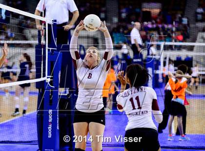 Thumbnail 1 in Cheyenne Mountain vs. Pueblo West (CHSAA 4A Playoff) photogallery.