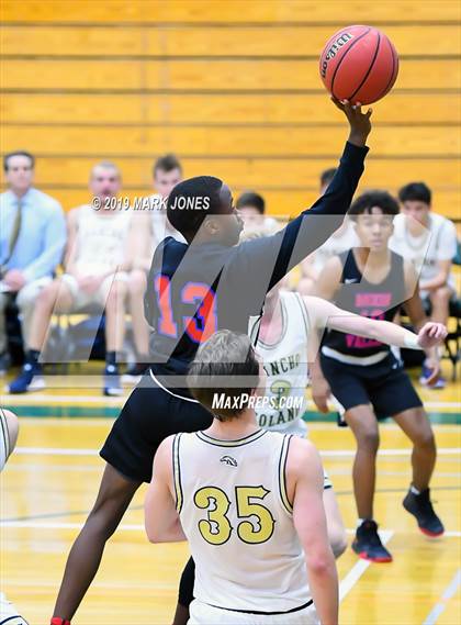 Thumbnail 2 in Rancho Solano Prep vs. Moon Valley (Sunnyslope Hoopsgiving Basketball Tournament) photogallery.