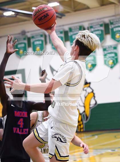 Thumbnail 1 in Rancho Solano Prep vs. Moon Valley (Sunnyslope Hoopsgiving Basketball Tournament) photogallery.