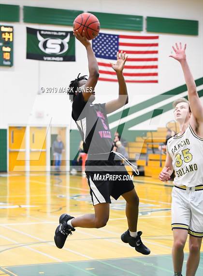 Thumbnail 1 in Rancho Solano Prep vs. Moon Valley (Sunnyslope Hoopsgiving Basketball Tournament) photogallery.