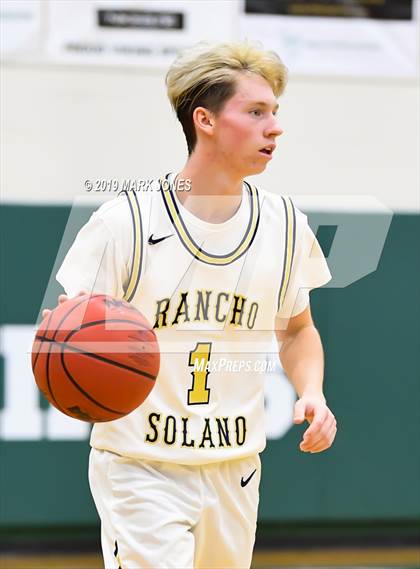 Thumbnail 1 in Rancho Solano Prep vs. Moon Valley (Sunnyslope Hoopsgiving Basketball Tournament) photogallery.