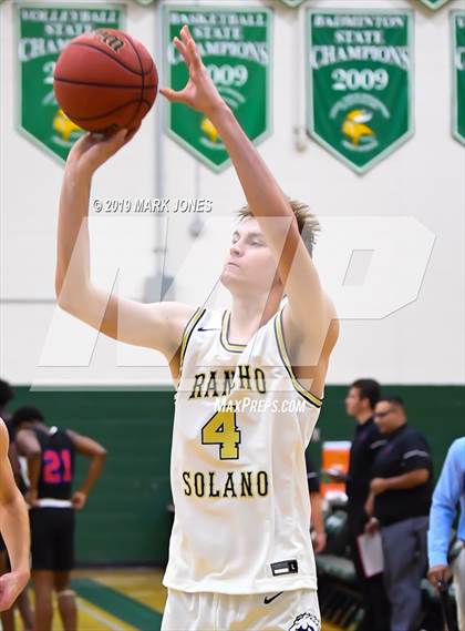 Thumbnail 1 in Rancho Solano Prep vs. Moon Valley (Sunnyslope Hoopsgiving Basketball Tournament) photogallery.