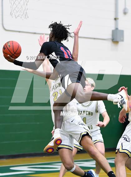 Thumbnail 1 in Rancho Solano Prep vs. Moon Valley (Sunnyslope Hoopsgiving Basketball Tournament) photogallery.