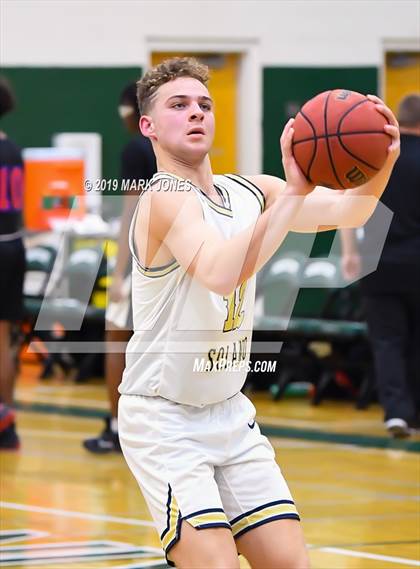 Thumbnail 1 in Rancho Solano Prep vs. Moon Valley (Sunnyslope Hoopsgiving Basketball Tournament) photogallery.