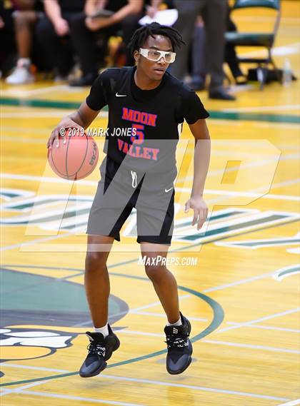 Thumbnail 1 in Rancho Solano Prep vs. Moon Valley (Sunnyslope Hoopsgiving Basketball Tournament) photogallery.