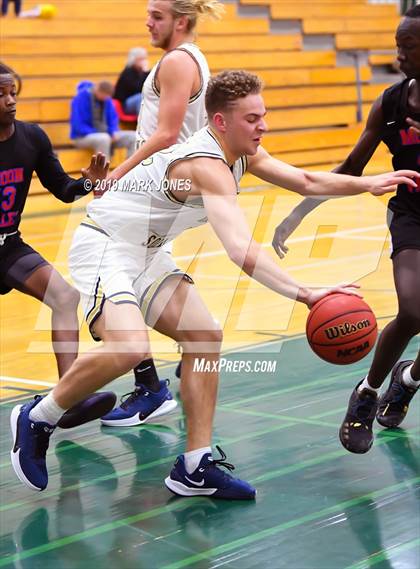 Thumbnail 1 in Rancho Solano Prep vs. Moon Valley (Sunnyslope Hoopsgiving Basketball Tournament) photogallery.