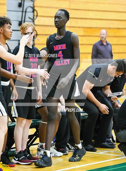 Thumbnail 1 in Rancho Solano Prep vs. Moon Valley (Sunnyslope Hoopsgiving Basketball Tournament) photogallery.