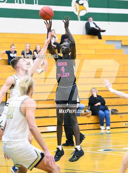 Thumbnail 3 in Rancho Solano Prep vs. Moon Valley (Sunnyslope Hoopsgiving Basketball Tournament) photogallery.