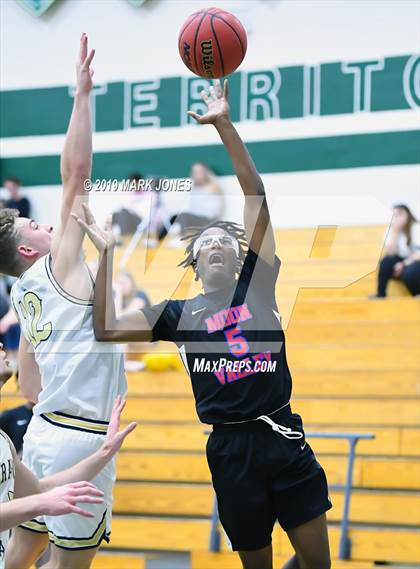 Thumbnail 3 in Rancho Solano Prep vs. Moon Valley (Sunnyslope Hoopsgiving Basketball Tournament) photogallery.