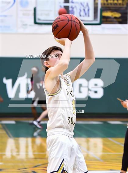 Thumbnail 2 in Rancho Solano Prep vs. Moon Valley (Sunnyslope Hoopsgiving Basketball Tournament) photogallery.