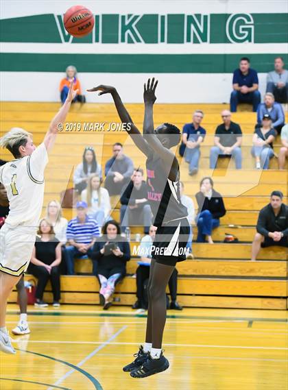 Thumbnail 1 in Rancho Solano Prep vs. Moon Valley (Sunnyslope Hoopsgiving Basketball Tournament) photogallery.