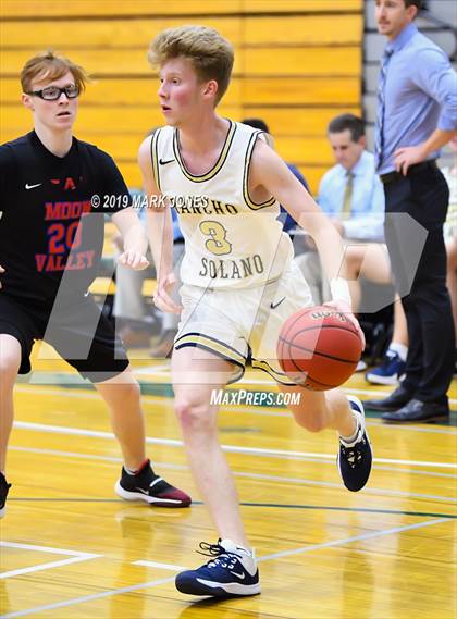 Thumbnail 2 in Rancho Solano Prep vs. Moon Valley (Sunnyslope Hoopsgiving Basketball Tournament) photogallery.