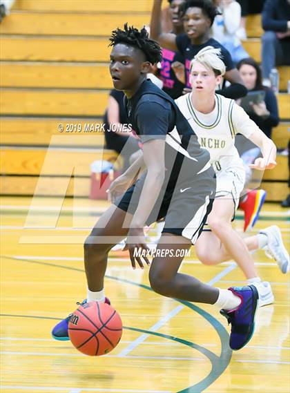 Thumbnail 1 in Rancho Solano Prep vs. Moon Valley (Sunnyslope Hoopsgiving Basketball Tournament) photogallery.