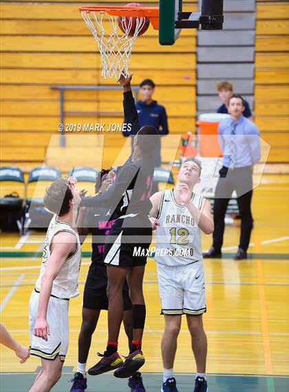 Thumbnail 3 in Rancho Solano Prep vs. Moon Valley (Sunnyslope Hoopsgiving Basketball Tournament) photogallery.