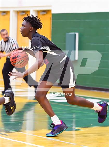 Thumbnail 2 in Rancho Solano Prep vs. Moon Valley (Sunnyslope Hoopsgiving Basketball Tournament) photogallery.