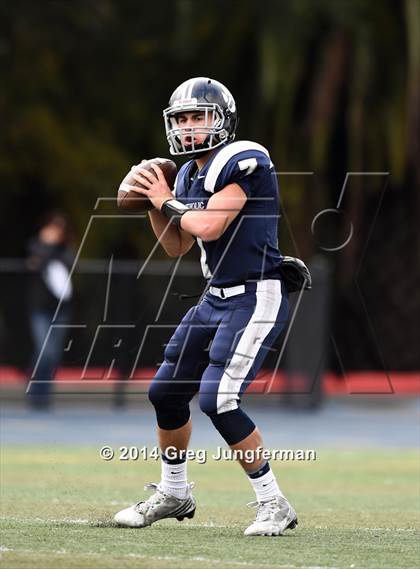 Thumbnail 1 in Rancho Cotate @ Marin Catholic (CIF NCS D3 Semifinal) photogallery.