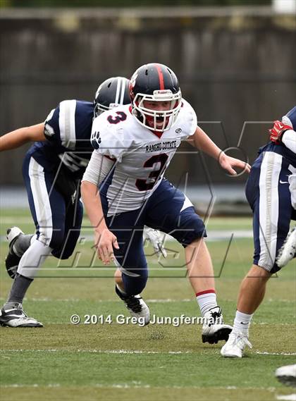 Thumbnail 2 in Rancho Cotate @ Marin Catholic (CIF NCS D3 Semifinal) photogallery.