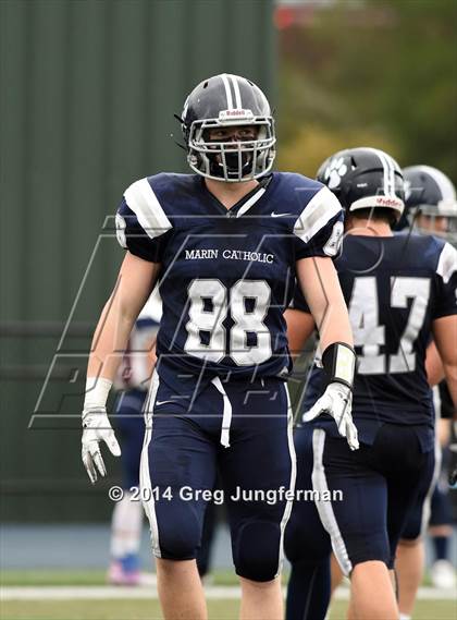 Thumbnail 1 in Rancho Cotate @ Marin Catholic (CIF NCS D3 Semifinal) photogallery.