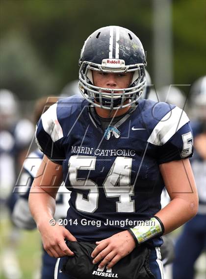 Thumbnail 3 in Rancho Cotate @ Marin Catholic (CIF NCS D3 Semifinal) photogallery.