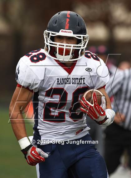 Thumbnail 2 in Rancho Cotate @ Marin Catholic (CIF NCS D3 Semifinal) photogallery.