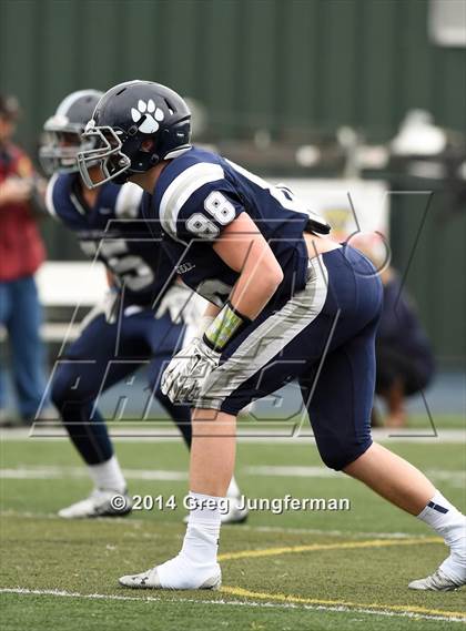 Thumbnail 2 in Rancho Cotate @ Marin Catholic (CIF NCS D3 Semifinal) photogallery.