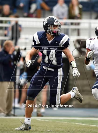 Thumbnail 3 in Rancho Cotate @ Marin Catholic (CIF NCS D3 Semifinal) photogallery.
