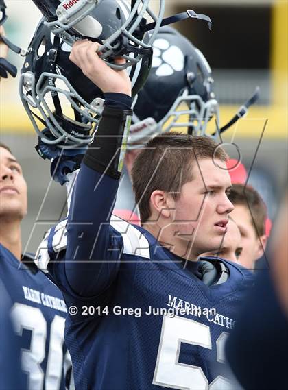Thumbnail 1 in Rancho Cotate @ Marin Catholic (CIF NCS D3 Semifinal) photogallery.
