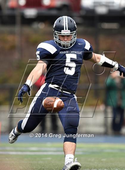 Thumbnail 1 in Rancho Cotate @ Marin Catholic (CIF NCS D3 Semifinal) photogallery.