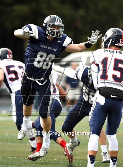 Thumbnail 2 in Rancho Cotate @ Marin Catholic (CIF NCS D3 Semifinal) photogallery.