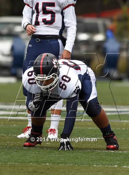 Thumbnail 1 in Rancho Cotate @ Marin Catholic (CIF NCS D3 Semifinal) photogallery.
