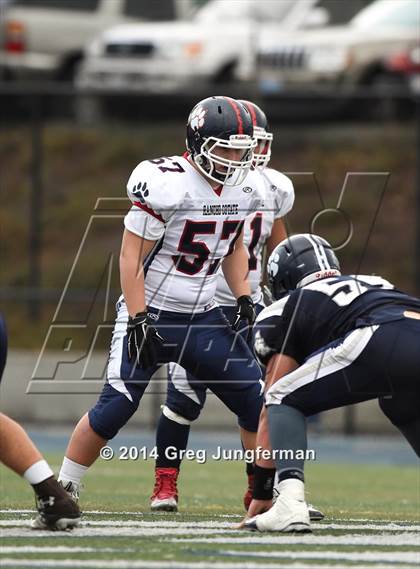 Thumbnail 2 in Rancho Cotate @ Marin Catholic (CIF NCS D3 Semifinal) photogallery.