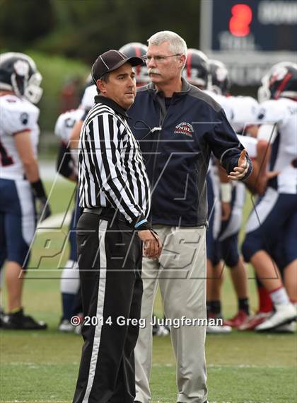 Thumbnail 2 in Rancho Cotate @ Marin Catholic (CIF NCS D3 Semifinal) photogallery.