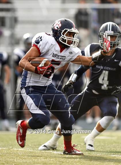 Thumbnail 3 in Rancho Cotate @ Marin Catholic (CIF NCS D3 Semifinal) photogallery.