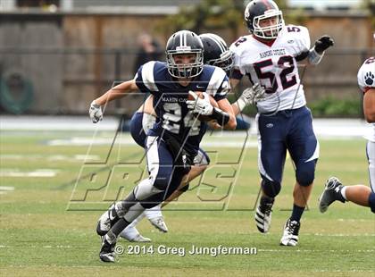 Thumbnail 3 in Rancho Cotate @ Marin Catholic (CIF NCS D3 Semifinal) photogallery.