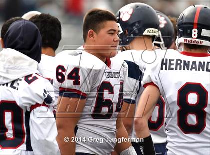 Thumbnail 2 in Rancho Cotate @ Marin Catholic (CIF NCS D3 Semifinal) photogallery.