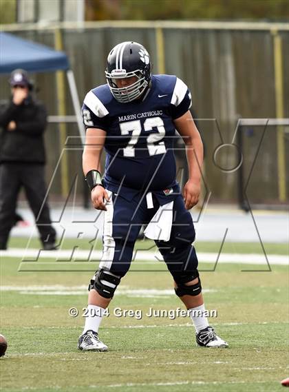 Thumbnail 2 in Rancho Cotate @ Marin Catholic (CIF NCS D3 Semifinal) photogallery.