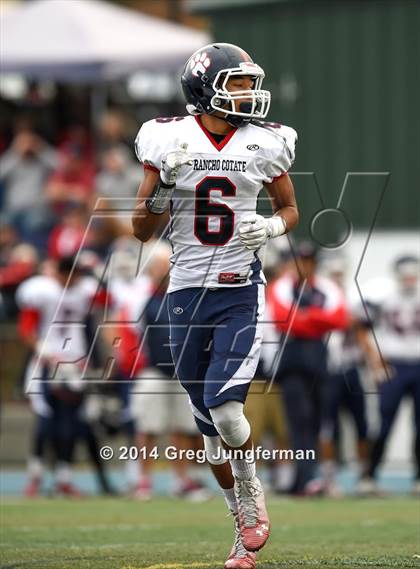 Thumbnail 2 in Rancho Cotate @ Marin Catholic (CIF NCS D3 Semifinal) photogallery.
