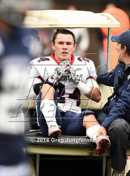 Thumbnail 2 in Rancho Cotate @ Marin Catholic (CIF NCS D3 Semifinal) photogallery.