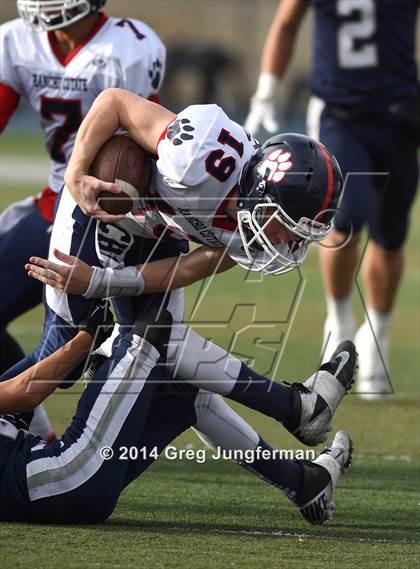 Thumbnail 1 in Rancho Cotate @ Marin Catholic (CIF NCS D3 Semifinal) photogallery.