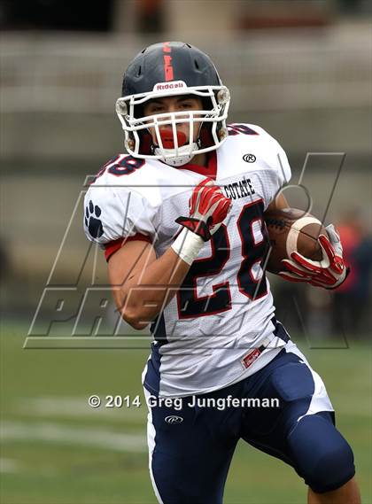 Thumbnail 2 in Rancho Cotate @ Marin Catholic (CIF NCS D3 Semifinal) photogallery.